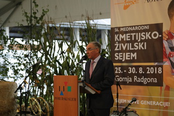 Janez Erjavec, predsednik uprave Pomurskega sejma<br>(Avtor: Milan Skledar)