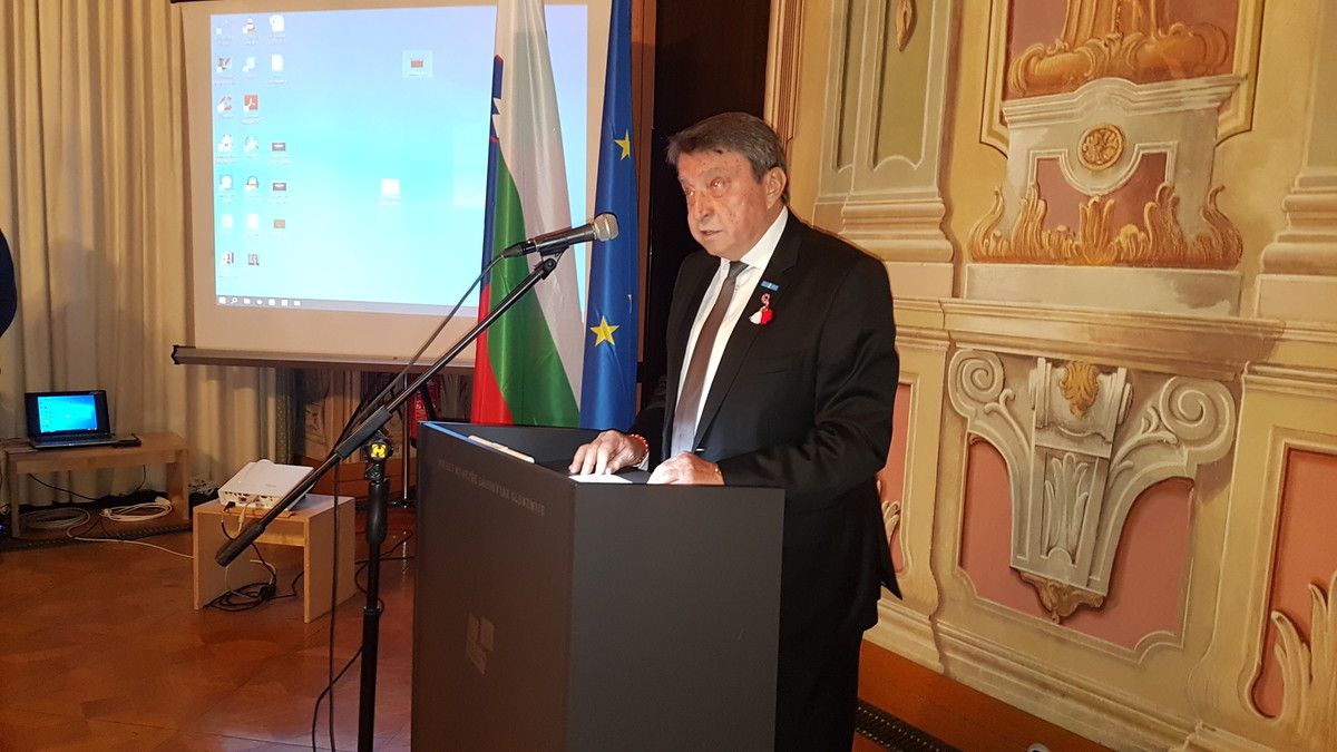 Nj. eksc. gospod Mladen Tcherveniakov, Sprejem ob dnevu državnosti Bolgarije<br>(Avtor: Milan Skledar)