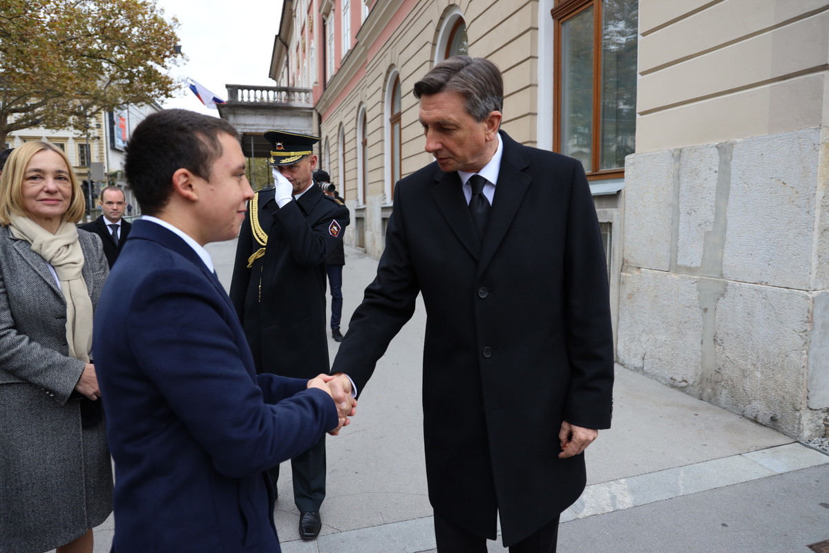 Borut Pahor, predsednik RS<br>(Avtor: Milan Skledar)