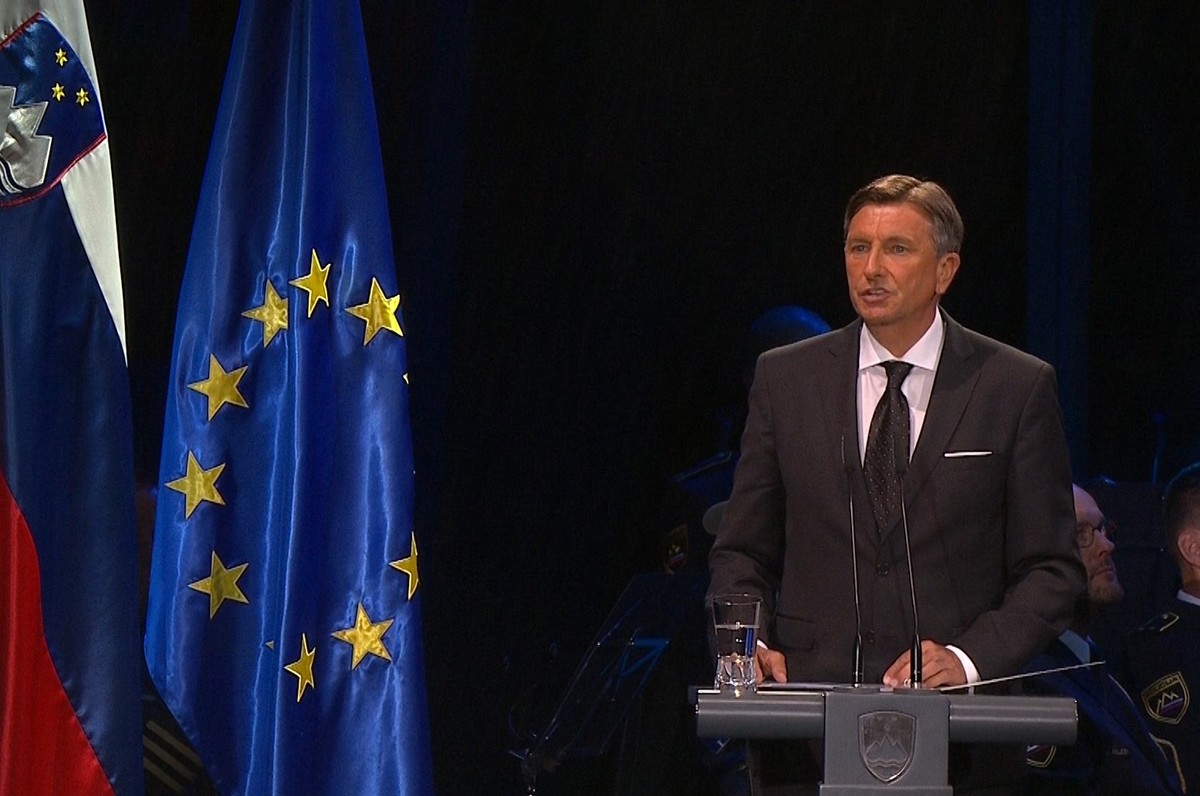 Borut Pahor, predsednik Republike Slovenije<br>(Avtor: Milan Skledar)