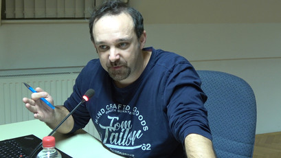 Marko Bolka, član občinskega sveta Občine Cerklje na Gorenjskem<br>(Avtor: Milan Skledar)