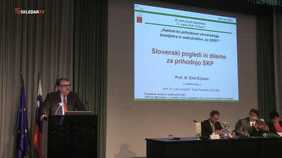 Prof. dr. Emil Erjavec, Biotehniška fakulteta v Ljubljani, 45. posvet ZZS<br>(Avtor: Milan Skledar)