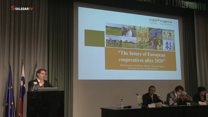 Paulo Gouveia, glavni svetovalec COPE-COGECA za skupno kmetijsko politiko in zadružništvo na 45. posvetu ZZS<br>(Avtor: Milan Skledar)