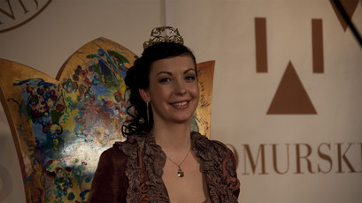 17. slovenska vinska kraljica Neža Pavlič<br>(Avtor: Milan Skledar, Strokovna S-TV)