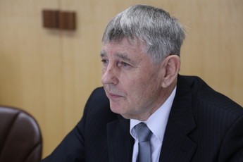 Rajko Štefanič, predsednik Zveze lastnikov gozdov Slovenije (ZLGS)<br>(Avtor: Milan Skledar)