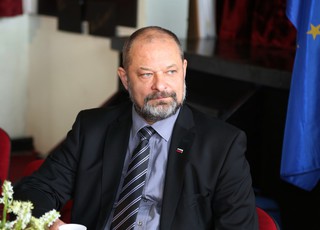 Alojz Kovšca, predsednik stranke GAS in predsednik Državnega sveta RS<br>(Avtor: Milan Skledar)