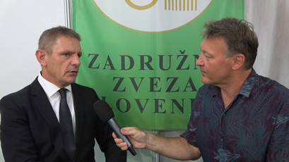 Peter Vrisk o sodelovanju Zadružne zveze Slovenije na sejmu AGRA 2018