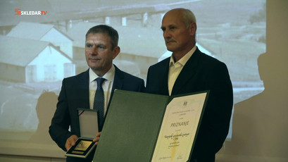 Franc Černe, predsednik KGZ Litija na podelitvi priznanj ZZS, AGRA 2018<br>(Avtor: Milan Skledar)