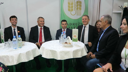 Zadružna zveza Slovenije na sejmu AGRA 2018<br>(Avtor: Milan Skledar)