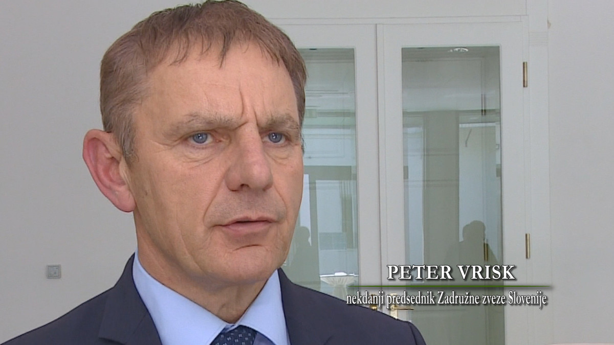 Peter Vrisk, nekdanji predsednik Zadružne zveze Slovenije, 3. junij 2020<br>(Avtor: Milan Skledar)