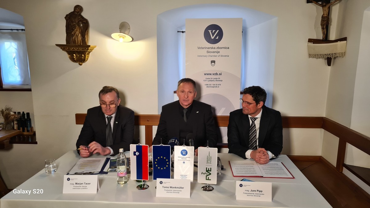 Novinarska konferenca Veterinarske zbornice Slovenije, 2025