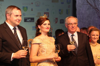 Kronanje 22. Vinske kraljice Slovenije Katarine Pungračič<br>(Avtor: Milan Skledar)