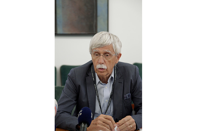 Prof. dr. Ciril Ribičič, Pravna fakulteta v Ljubljani<br>(Avtor: Milan Skledar)