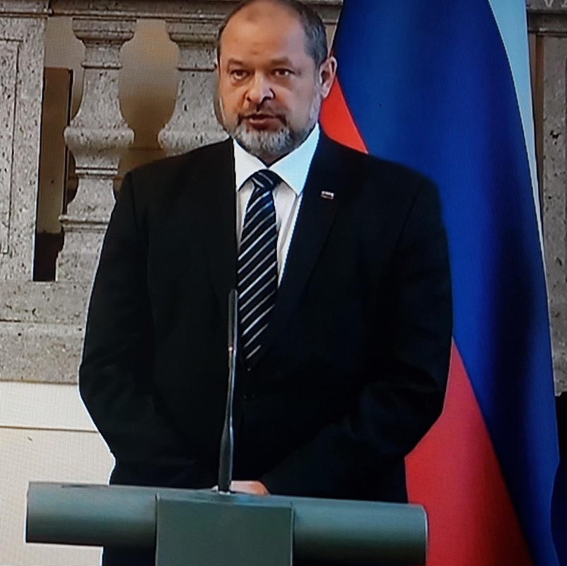 Alojz Kovšca, predsednik Državnega srečanja na izrednem srečanju štirih predsednikov v luči koronavirusa<br>(Avtor: Milan Skledar)