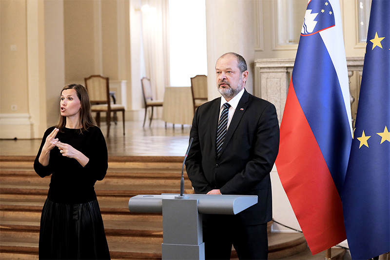 Izredno srečanje štirih predsednikov v luči koronavirusa<br>(Avtor: Danijel Novaković/STA)