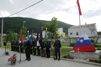 Alojz Kovšca: Nagovor ob odkritju spomenika osamosvojitvi v Grgarju nad Solkanom, 25. maj 2018
