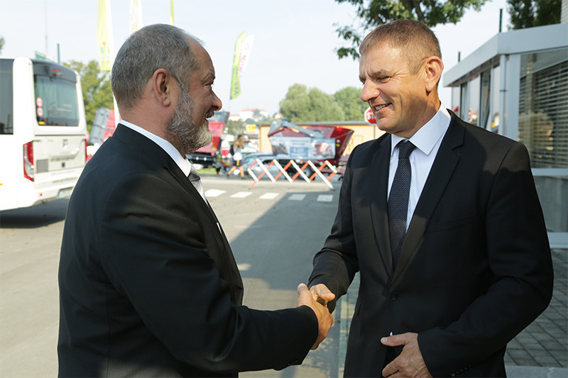 Alojz Kovšca, predsednik Državnega sveta RS in Peter Vrisk, predsednik Zadružne zveze Slovenije<br>(Avtor: Milan Skledar)