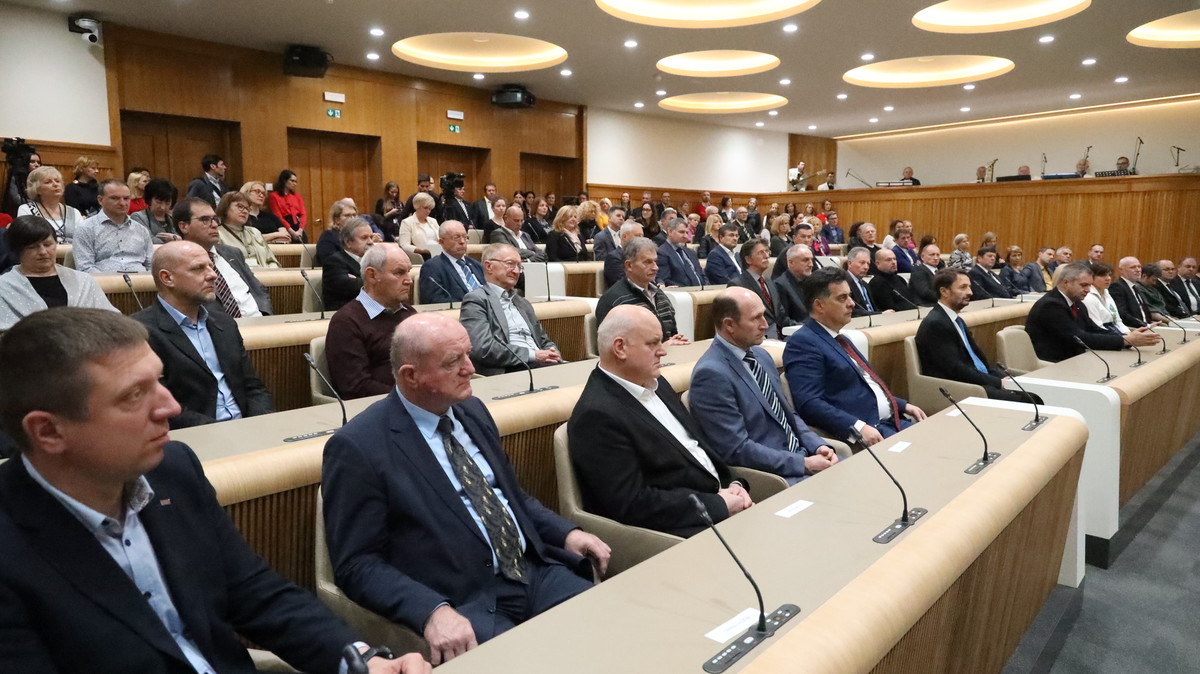 Odprtje prenovljene dvorane Državnega sveta, 23. 12. 2019<br>(Avtor: Milan Skledar)