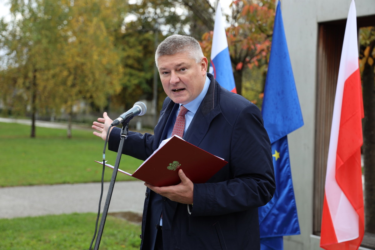Paweł Czerwiński, veleposlanik Republike Poljske v Sloveniji<br>(Avtor: Milan Skledar)