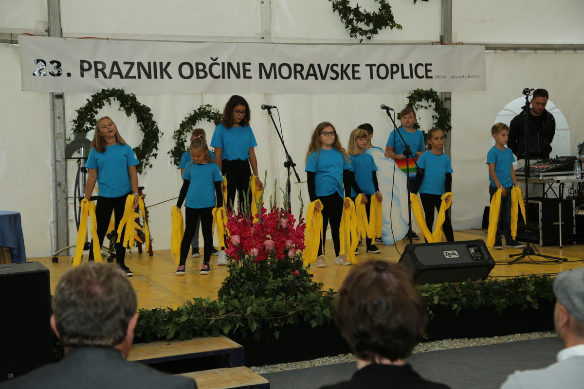 Kulturni program, 23. praznik občine Moravske Toplice<br>(Avtor: Milan Skledar)