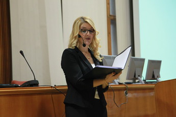 Ariana Debeljak, vodja Kabineta predsednika Državnega sveta<br>(Avtor: Milan Skledar)
