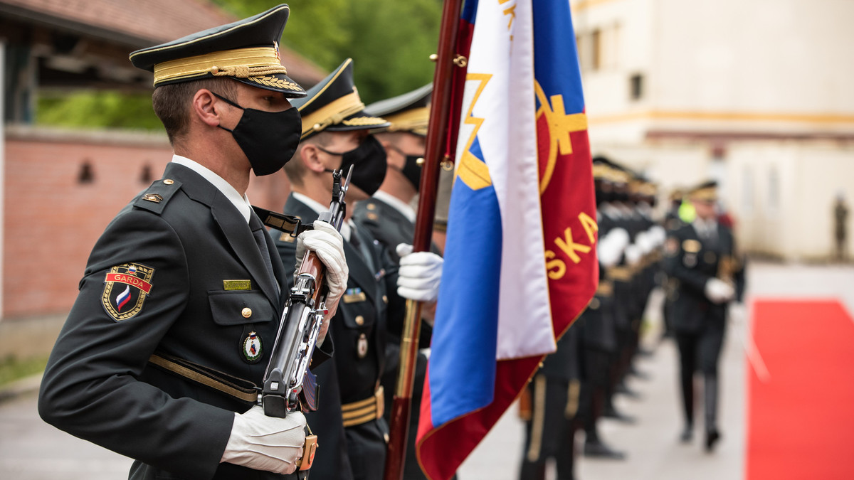 Gardisti Slovenske vojske<br>(Avtor: Tadej Krese)