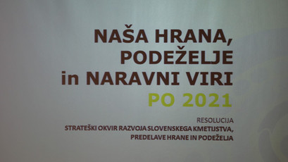 Posvet v Državnem svetu: Naša hrana, podeželje in naravni viri po 2021<br>(Avtor: Milan Skledar)