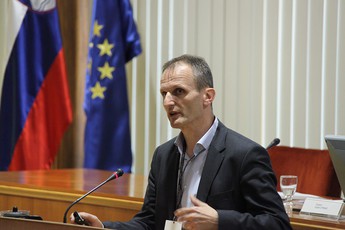 Leon Kobetič, direktor podjetja Locus prostorsko informacijske rešitve d.o.o.<br>(Avtor: Milan Skledar)