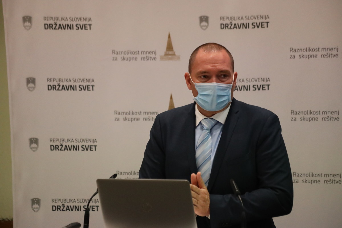 Kmetijski minister, dr. Jože Podgoršek. Posvet Prehranska varnost kot strateška dobrina<br>(Avtor: Milan Skledar)