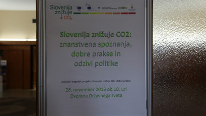 Slovenija znižuje CO2