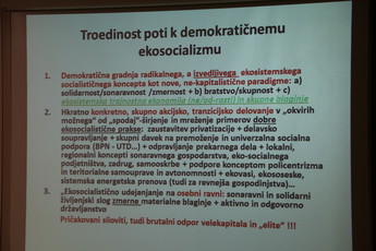 Posvet: »21. stoletje in socialistične alternative«<br>(Avtor: Milan Skledar)