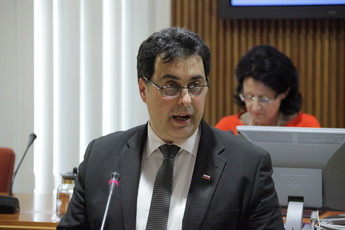 Mitja Bervar, predsednik DS<br>(Avtor: Milan Skledar)