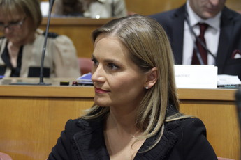 Katarina Kresal, ustanoviteljica Evropskega centra za reševanje sporov<br>(Avtor: Milan Skledar)