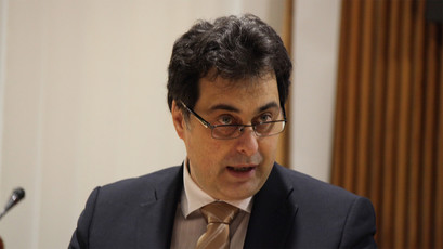 Mitja Bervar, predsednik DS<br>(Avtor: Milan Skledar)