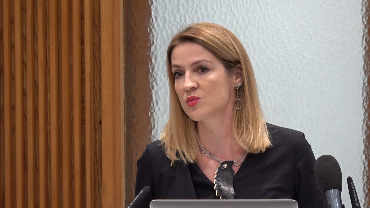 Dr. Tanja Kerševan, državna sekretarka, MK na posvetu: Gospodarski pomen AV industrije v Sloveniji
