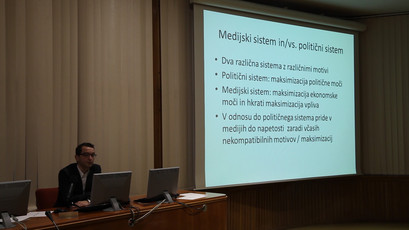 dr. Marko Milosavljević o medijskem sistemu<br>(Avtor: Milan Skledar)