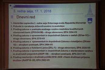 3. redna seja DS, VI. mandat<br>(Avtor: Milan Skledar)