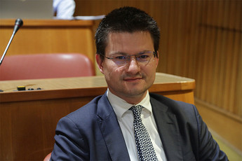 Tilen Božič, Državni sekretar na Ministrstvu za delo, družino in socialne zadeve<br>(Avtor: Milan Skledar)