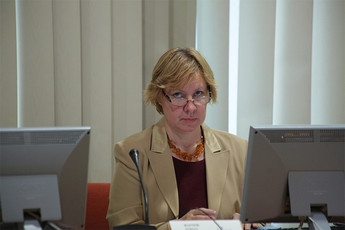 Zofija Hafner, vodja kabineta predsednika DS<br>(Avtor: Milan Skledar)
