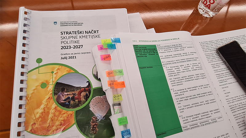 32. seja Komisije Državnega sveta za kmetijstvo, gozdarstvo in prehrano, na kateri so razpravljali o spremembah Strateškega načrta skupne kmetijske politike 2023-2027<br>(Avtor: Milan Skledar)