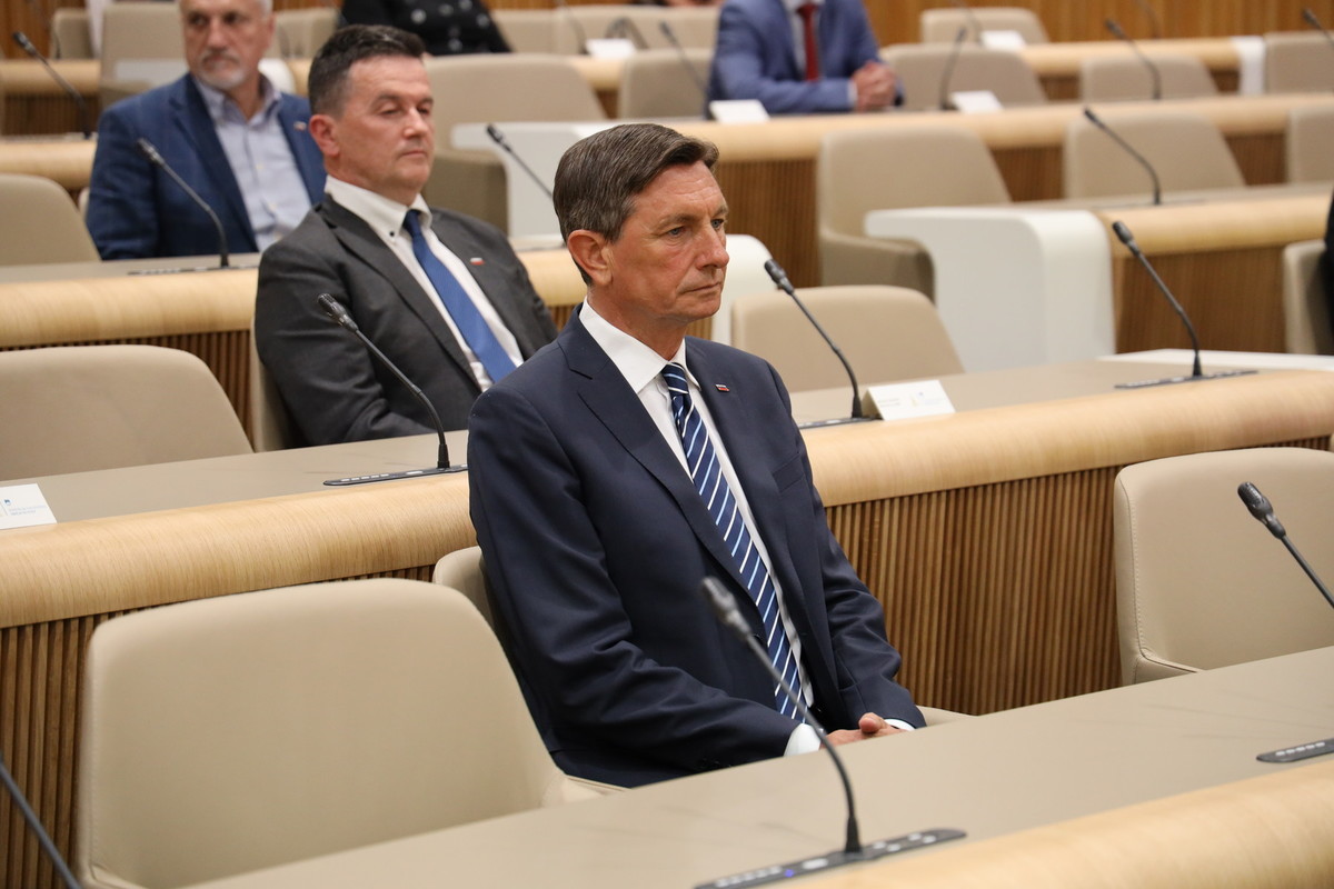 Borut Pahor, predsednik Republike Slovenije<br>(Avtor: Milan Skledar)