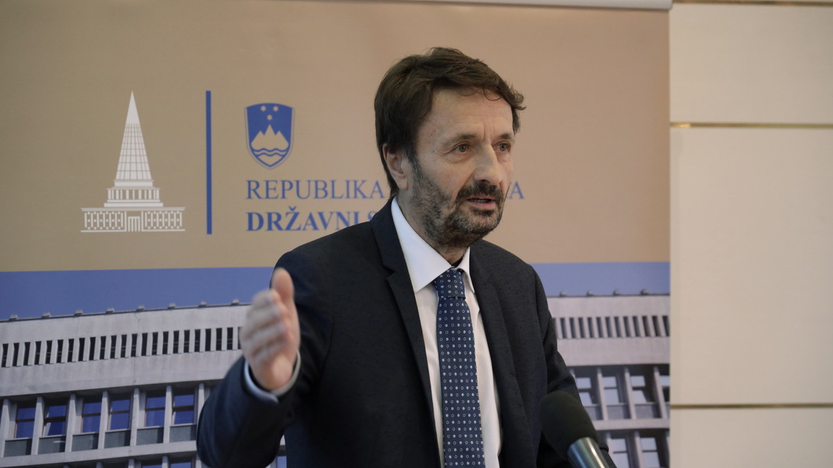 Matjaž Švagan, podpredsednik DS<br>(Avtor: Milan Skledar)
