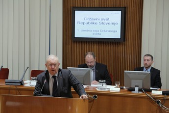 Igor Antauer, državni svetmik, 1. izredna seja DS, VI. mandat<br>(Avtor: Milan Skledar)