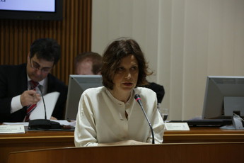 Irena Ostrouška, podpredsednica Nadzornega sveta RTV Slovenije<br>(Avtor: Milan Skledar)