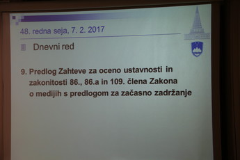 48. redna seja DS<br>(Avtor: Milan Skledar)