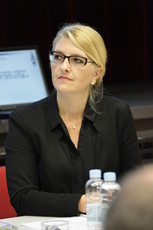 Ariana Debeljak - Pika, vodja kabineta predsednika DS<br>(Avtor: Milan Skledar)