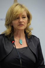 Bojana Potočan, državna svetnica<br>(Avtor: Milan Skledar)