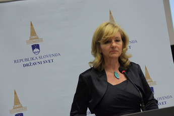 Bojana Potočan, državna svetnica<br>(Avtor: Milan Skledar)