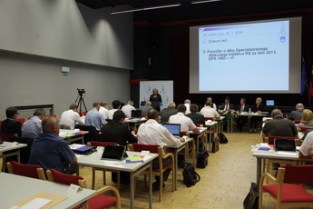 O Poročilu o delu Specializiranega državnega tožilstva za leto 2013 so razpravljali državni svetniki<br>(Avtor: Milan Skledar)