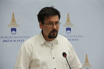 Miloš Pohole, državni svetnik<br>(Avtor: Milan Skledar)
